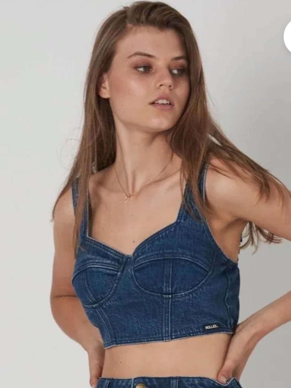 Rollas Rochelle Bustier Pam Blue Small